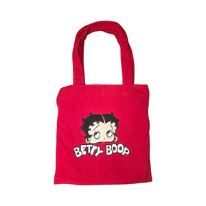 Women's GeeGee Betty Boop Tote Bag One Size Red Black #699
